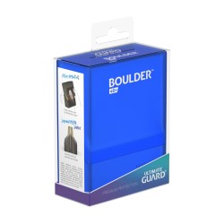 BOULDER DECK CASE 40+ Taille Standard Sapphire Ultimate Guard
