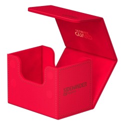 SIDEWINDER DECK CASE 80+ XenoSkin Monocolor Rouge Ultimate Guard