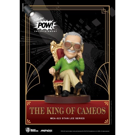 STAN LEE "The King of Cameos" Mini Egg Attack Figurine Beast Kingdom