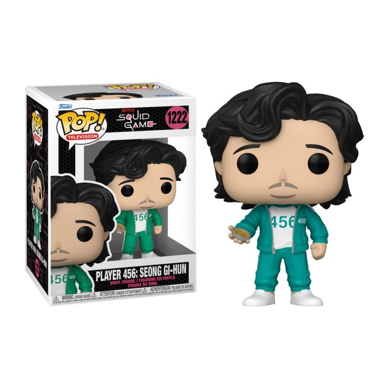PLAYER 456: SEONG GI-HUN - Squid Game POP! Television 1222 Figurine Funko