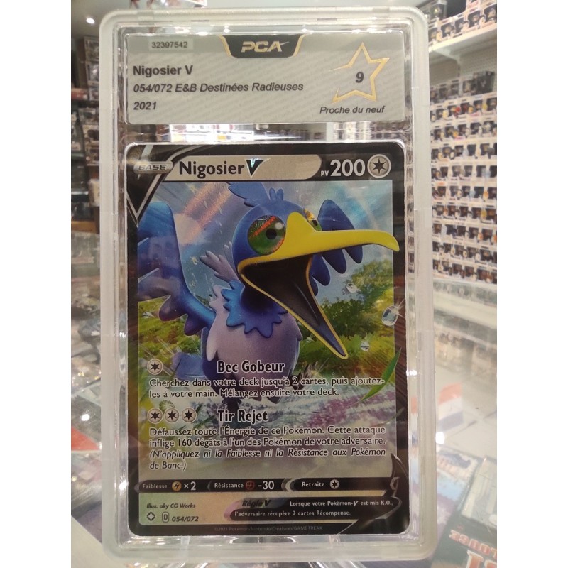 PCA 9  NIGOSIER-V 054/072 E&B Destinées Radieuses 2021 The Pokemon Company International