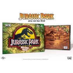 LOGO METAL SIGN JURASSIC PARK Doctor Collector