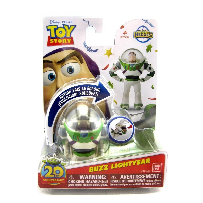 BUZZ LIGHTYEAR Hatch'n Heroes Figurine Bandai