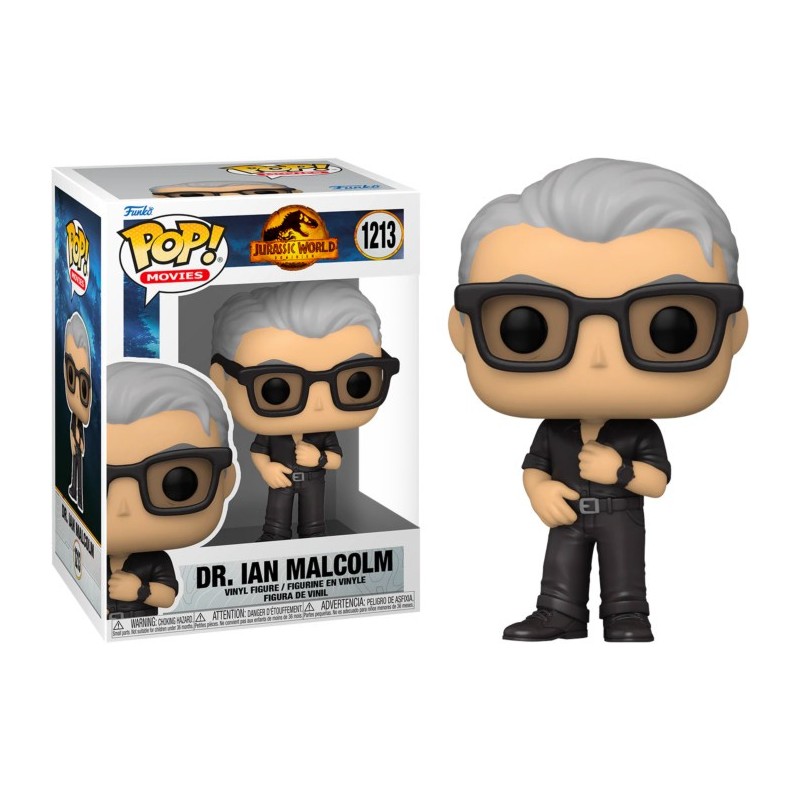 Dr. IAN MALCOLM - Jurassic World Dominion POP! Movies 1213 Figurine Funko
