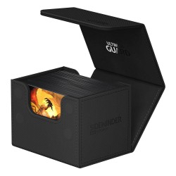 SIDEWINDER DECK CASE 100+ XenoSkin Monocolor Noir Ultimate Guard