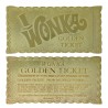 WILLY WONKA COLLECTOR'S EDITION GOLDEN TICKET Replica Fanattik