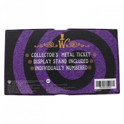 WILLY WONKA COLLECTOR'S EDITION GOLDEN TICKET Replica Fanattik