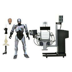 Ultimate BATTLE DAMAGED ROBOCOP WITH CHAIR 7" Figurine NECA