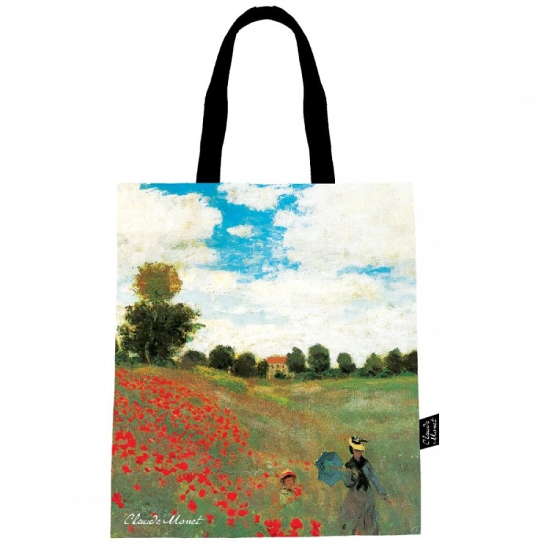 Tote Bag Coton Coquelicots CLAUDE MONET Enesco