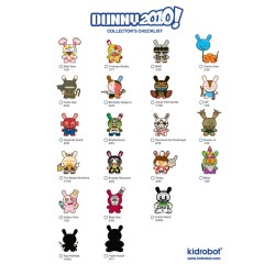 Dunny 2010 1/100 The Beast Brothers 3-Inch Figurine Kidrobot