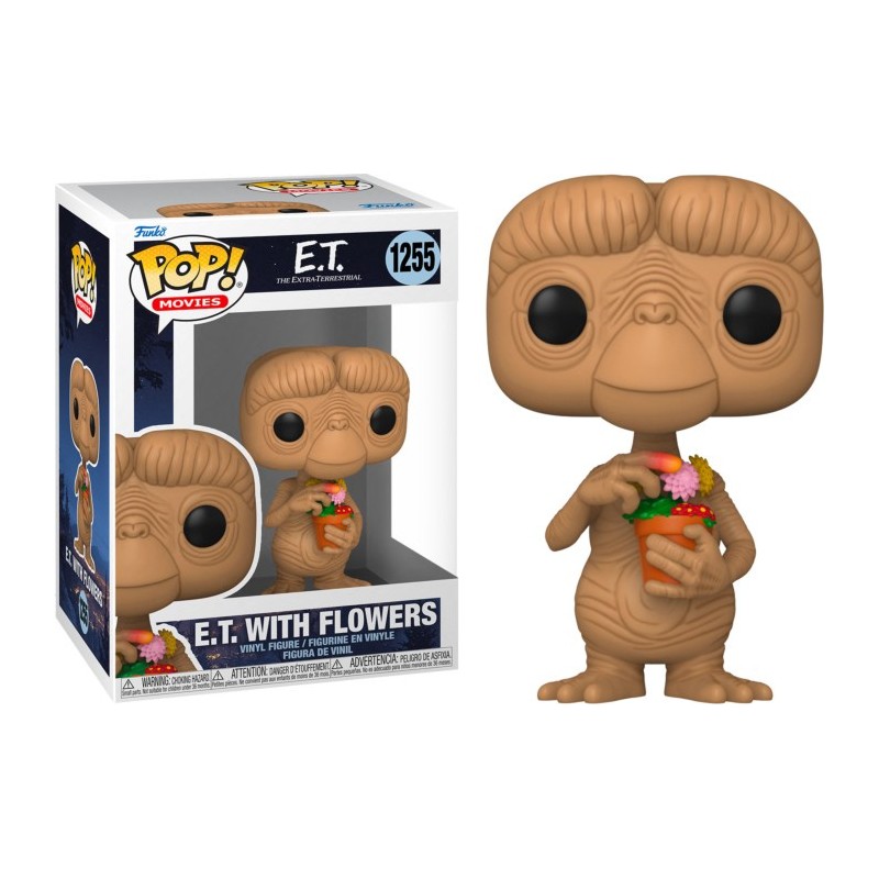 E.T. WITH FLOWERS POP! Movies 1255 Figurine Funko