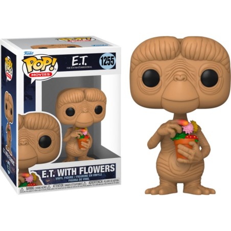 E.T. WITH FLOWERS POP! Movies 1255 Figurine Funko