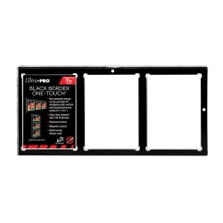 UV ONE-TOUCH 35pt 3-Card Black Border Magnetic Holder Ultra PRO