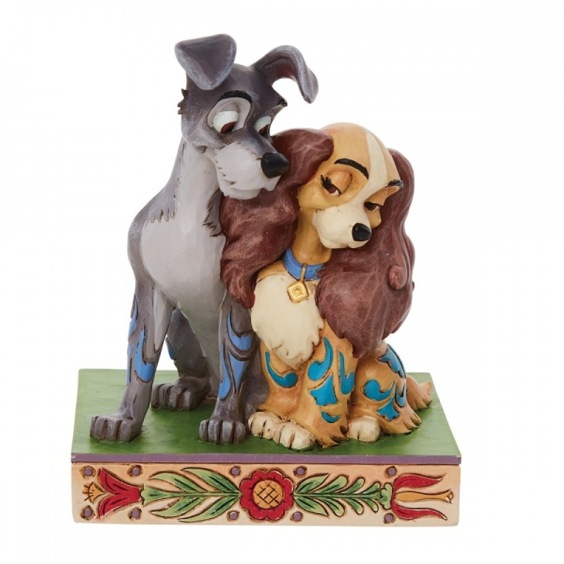 PUPPY LOVE (La Belle et le Clochard) Disney Traditions Figurine Enesco