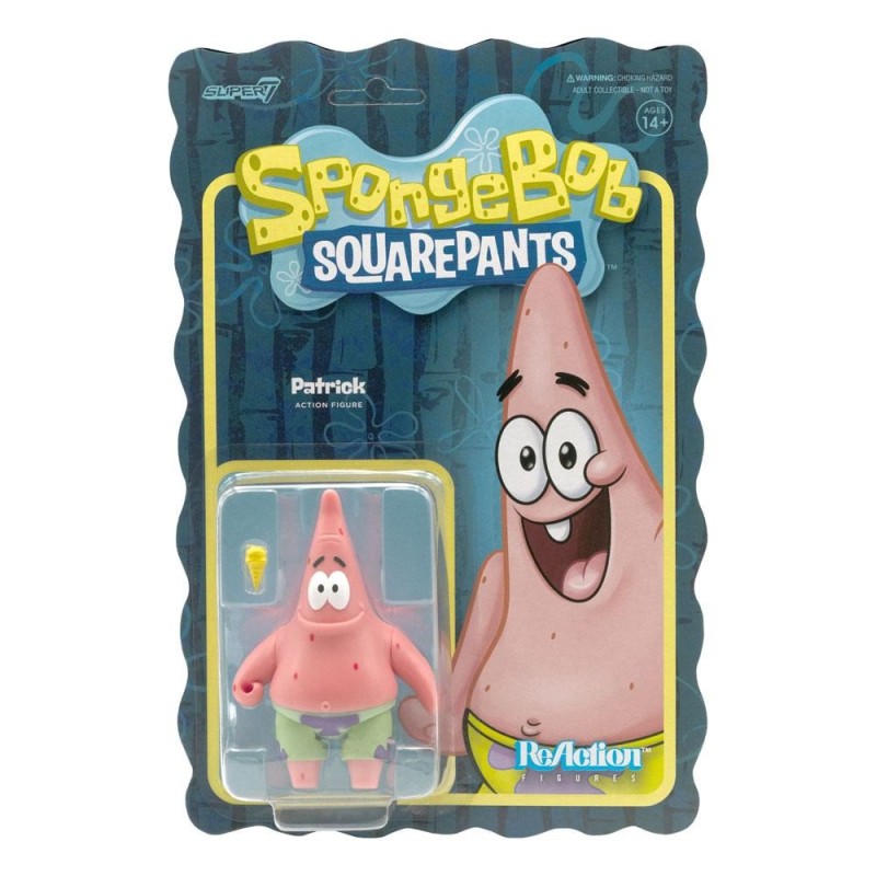 PATRICK - SpongeBob SquarePants ReAction™ Figurine Super7