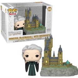 MINERVA McGONAGALL WITH HOGWARTS POP! Town 33 Figurine Funko