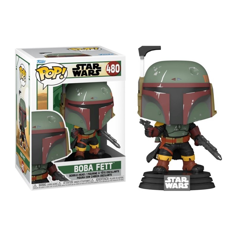 BOBA FETT - The Book of Boba Fett POP! Star Wars 480 Bobble-head Funko