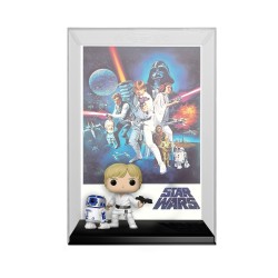 LUKE SKYWALKER WITH R2-D2 POP! Movie Poster 02 Bobble-head Funko