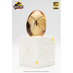 MOSQUITO IN AMBER Replica Jurassic Park Doctor Collector