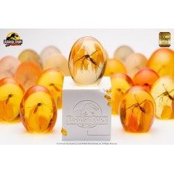 MOSQUITO IN AMBER Replica Jurassic Park Doctor Collector