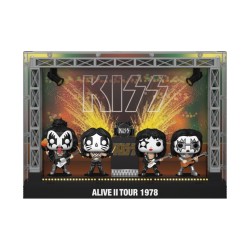 KISS ALIVE IN TOUR 1978 Deluxe POP! Moment 03 Figurine Funko
