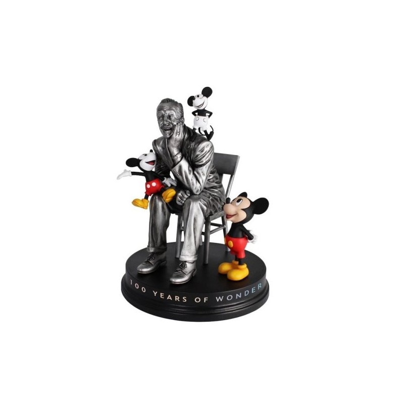 WALT WITH MICKEY THROUGH THE YEARS Statue Grand Jester Studios