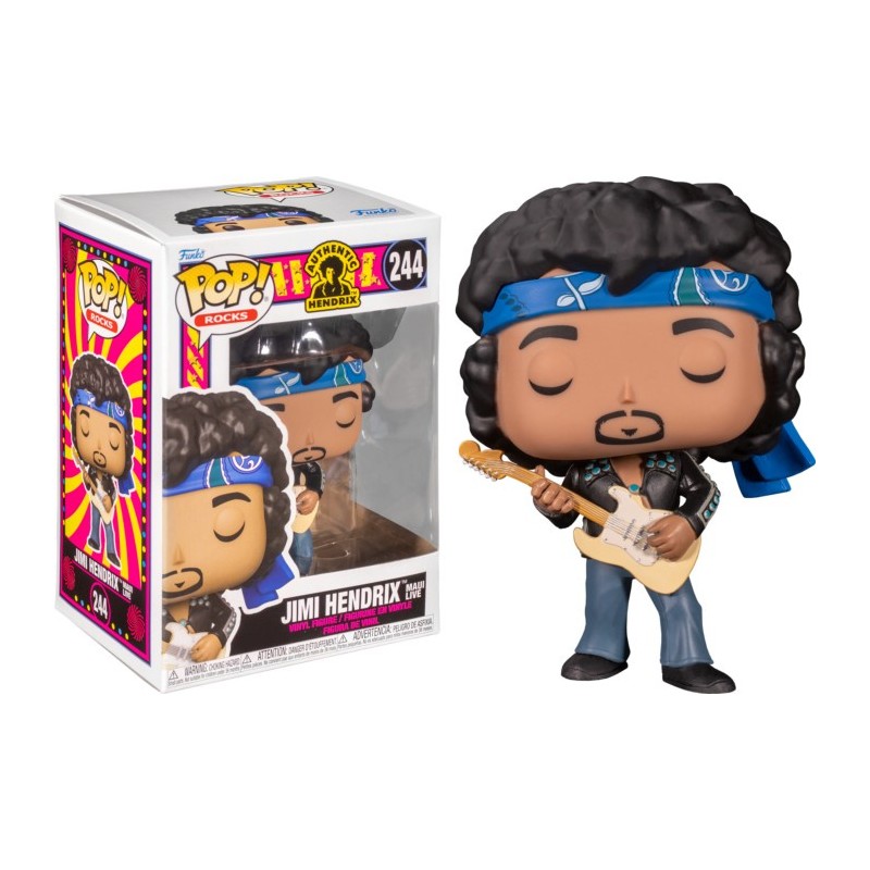 JIMI HENDRIX MAUI LIVE POP! Rocks 244 Figurine Funko