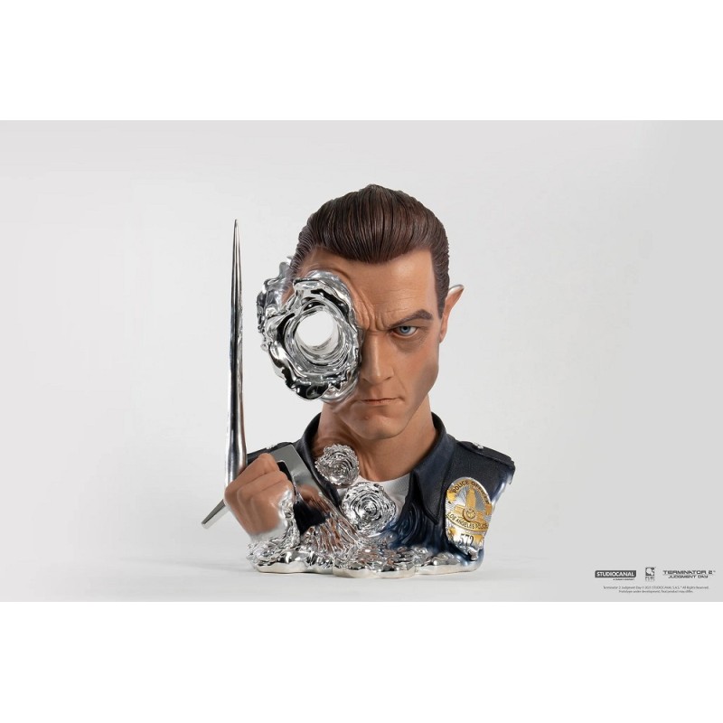TERMINATOR 2 T-1000 1:1 Scale Art Mask Deluxe Edition Pure Arts