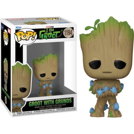 GROOT WITH GRUNDS POP! Marvel 1194 Figurine Funko