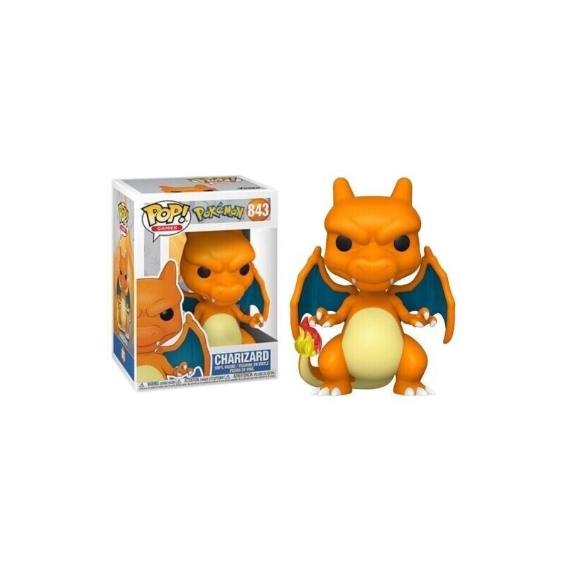CHARIZARD - Pokémon POP! Games 843 Figurine Funko