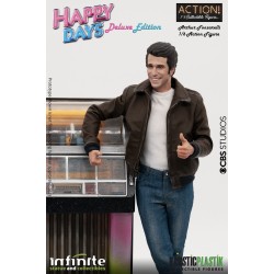 "FONZIE" ARTHUR FONZARELLI Deluxe Edition Happy Days Figure 1:6 Infinite Statue