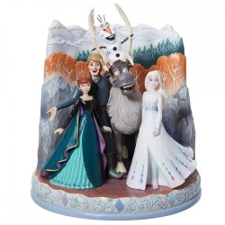 CONNECTED THROUGH LOVE (La Reine des neiges 2) Disney Traditions Enesco