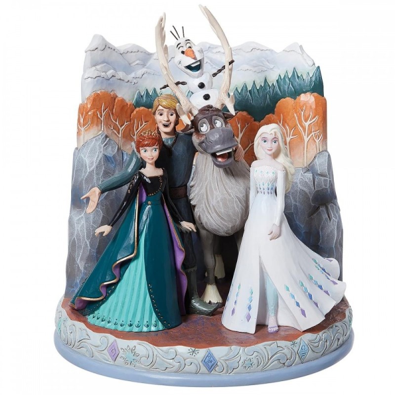 CONNECTED THROUGH LOVE (La Reine des neiges 2) Disney Traditions Enesco