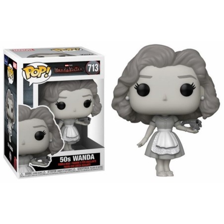 50s WANDA - WandaVision POP! Marvel 713 Bobble-head Funko