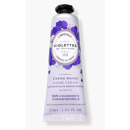 CRÈME MAINS 30ml "L'Originale Violettes de Toulouse" Berdoues