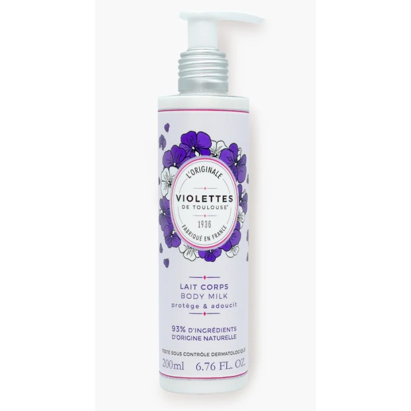 LAIT CORPS 200ml "L'Originale Violettes de Toulouse" Berdoues