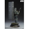 BOBA FETT AND HAN SOLO IN CARBONITE Premium Format™ Statue Sideshow