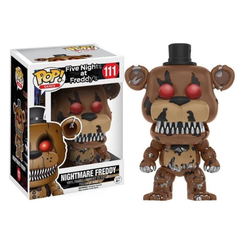 NIGHTMARE FREDDY - Five Nights at Freddy's POP! Games 111 Figurine Funko