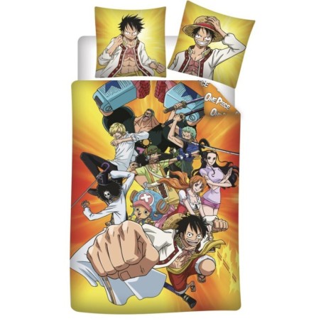 PARURE DE LIT One Piece Housse de Couette 140x200 Taie 65x65 cm