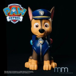 CHASE - PAW Patrol : La Pat' Patrouille Life Size Statue Muckle