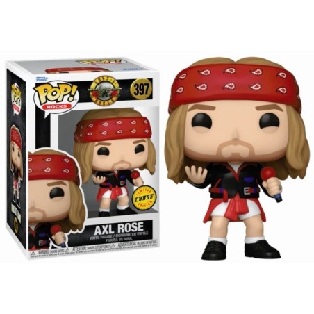 Axl Rose Chase (1992) - Guns N' Roses POP! Rocks 397 Figurine Funko
