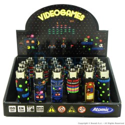 LOT DE 4 BRIQUETS Classic Video Games Atomic