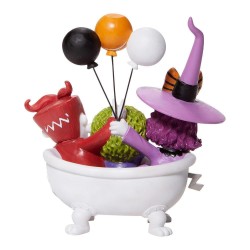 LOCK, SHOCK & BARRELL IN TUB NBX Disney Miss Mindy Figurine Enesco