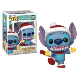 STITCH WITH HAT POP! Disney 1503 Figurine Funko