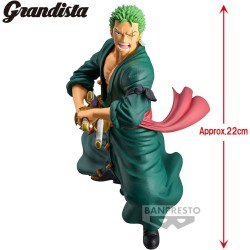 RORONOA ZORO Grandista Figurine Banpresto