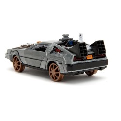 DeLorean TIME MACHINE Railroad Wheels "Retour vers le futur III" 1/32 Jada Toys