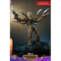 GROOT Deluxe MMSxxx Guardians of the Galaxy Vol. 3 Figurine 1/6 Hot Toys