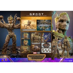 GROOT Deluxe MMSxxx Guardians of the Galaxy Vol. 3 Figurine 1/6 Hot Toys