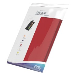 ZIPFOLIO 360 18-Pocket XenoSkin Rouge Ultimate Guard