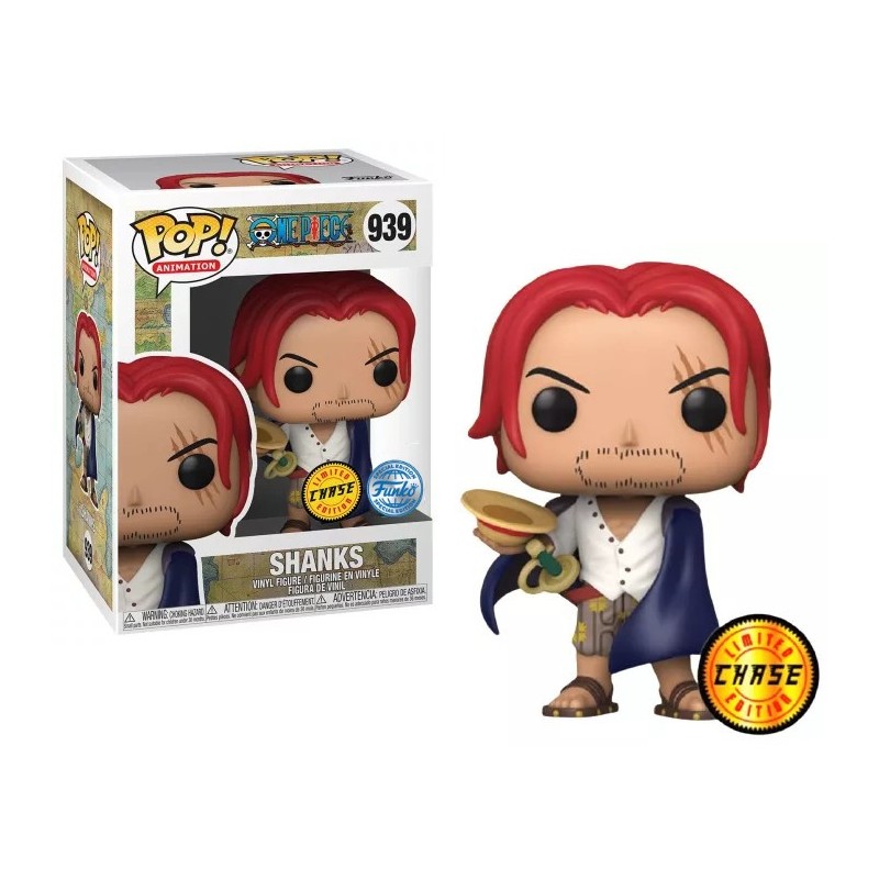 SHANKS Exclusive Chase - One Piece POP! Animation 939 Figurine Funko